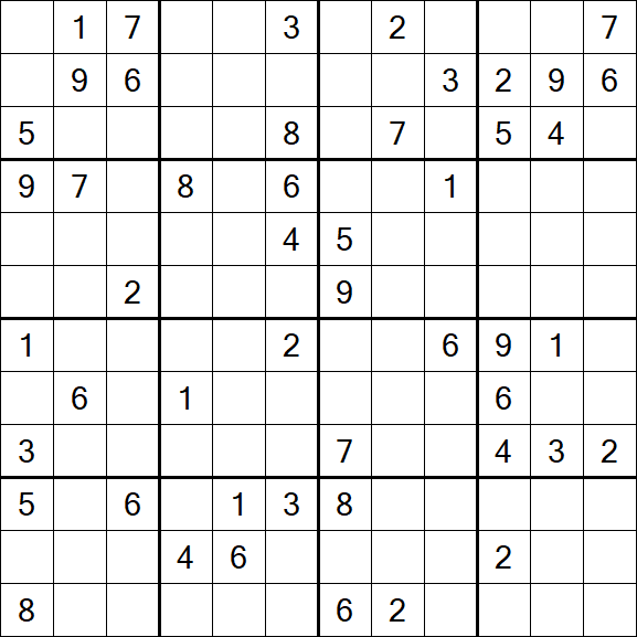 Butterfly Sudoku - Difficile