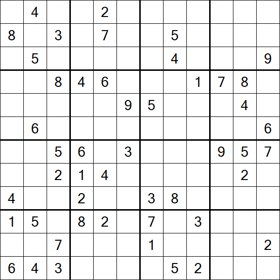 Butterfly Sudoku - Difficile