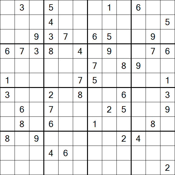 Butterfly Sudoku - Difficile