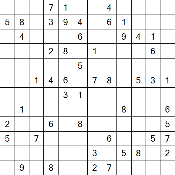 Butterfly Sudoku - Difícil