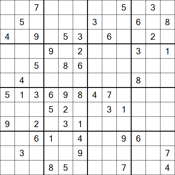 Butterfly Sudoku - Difícil