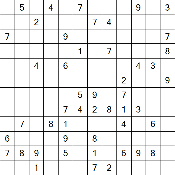 Butterfly Sudoku - Difícil