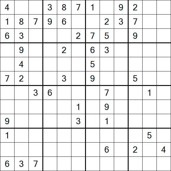 Butterfly Sudoku - Difícil