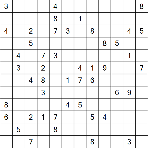 Butterfly Sudoku - Difícil