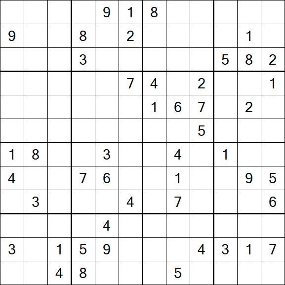 Butterfly Sudoku - Difícil