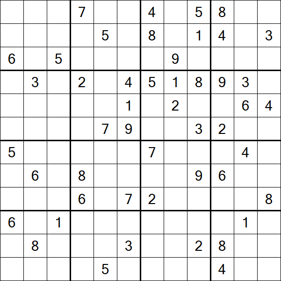 Butterfly Sudoku - Difícil