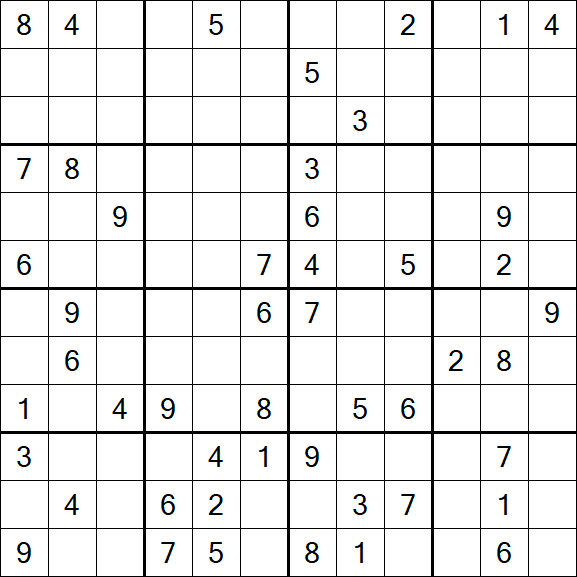 Butterfly Sudoku - Difícil
