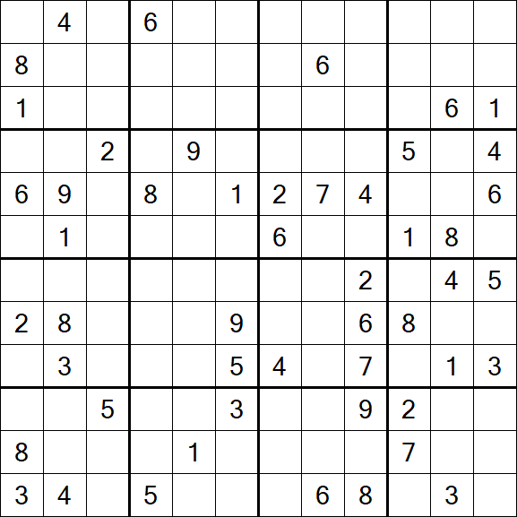 Butterfly Sudoku - Difícil