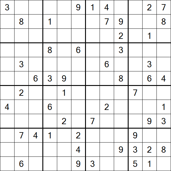 Butterfly Sudoku - Difícil