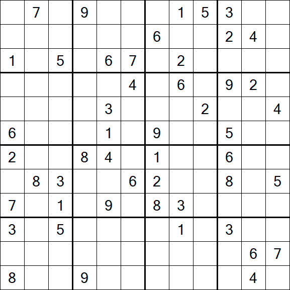 Butterfly Sudoku - Schwierig