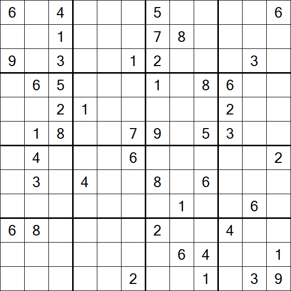 Butterfly Sudoku - Difícil