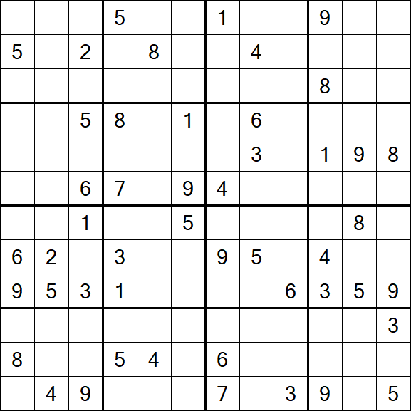 Butterfly Sudoku - Difícil