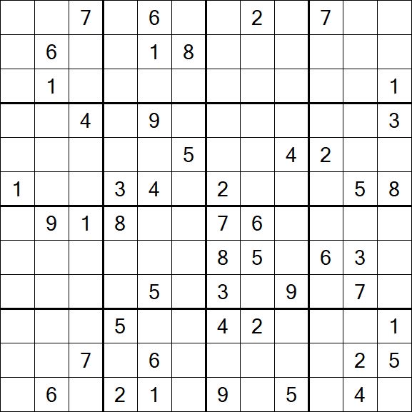 Butterfly Sudoku - Difícil