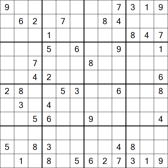 Butterfly Sudoku - Difícil