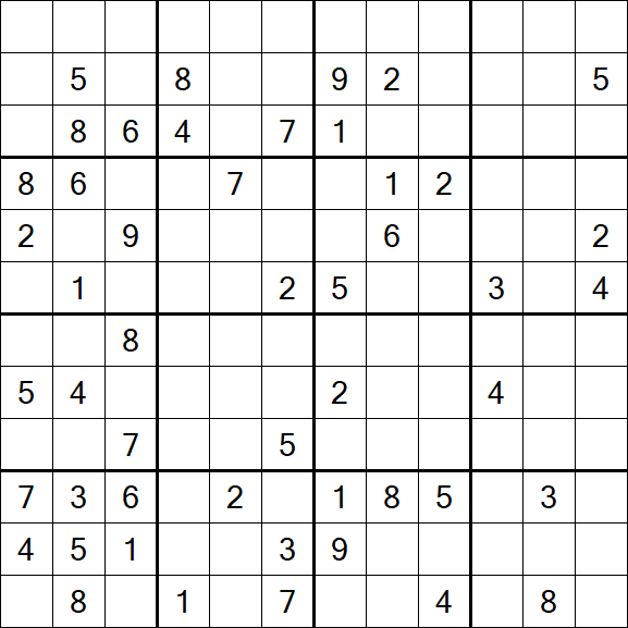 Butterfly Sudoku - Difícil