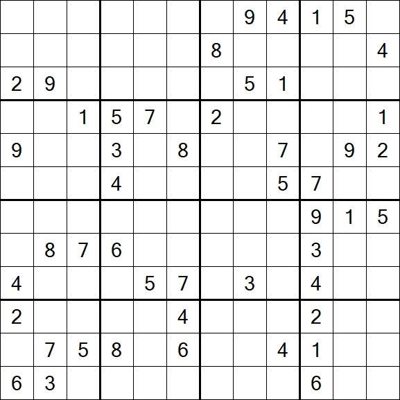 Butterfly Sudoku - Difícil
