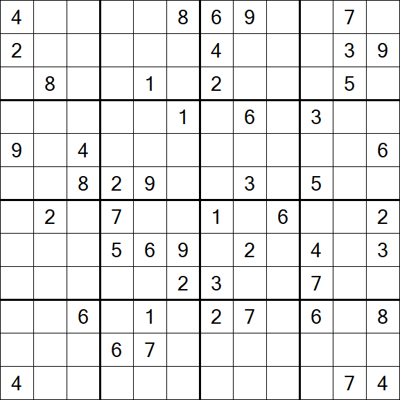 Butterfly Sudoku - Difícil