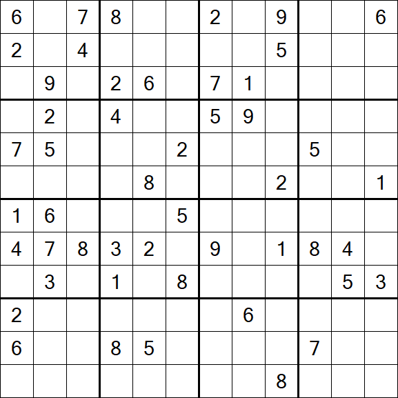 Butterfly Sudoku - Hard