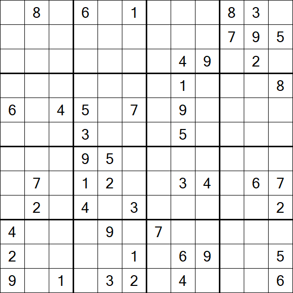 Butterfly Sudoku - Difícil