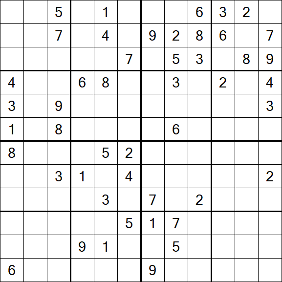 Butterfly Sudoku - Hard