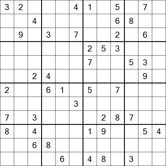 Butterfly Sudoku - Difficile