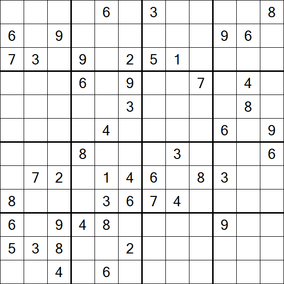Butterfly Sudoku - Difficile