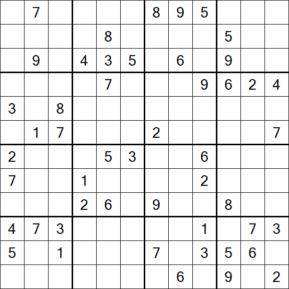 Butterfly Sudoku - Difficile