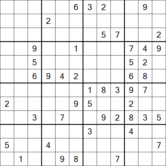 Butterfly Sudoku - Difficile