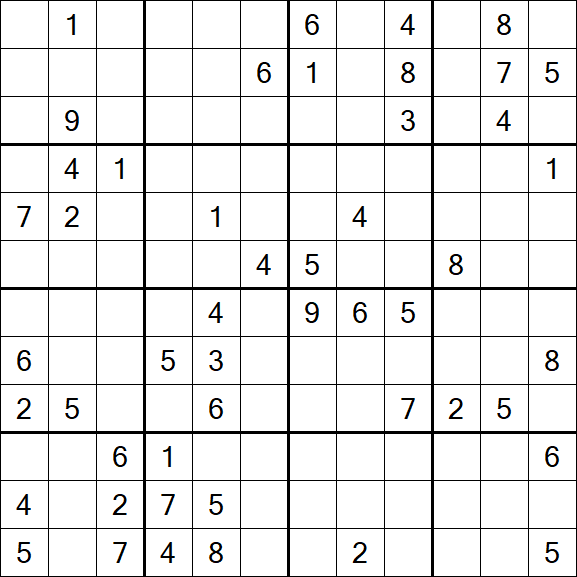 Butterfly Sudoku - Hard