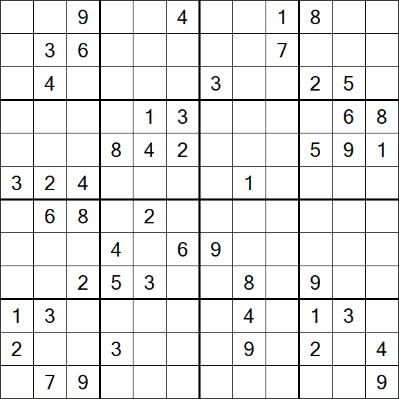 Butterfly Sudoku - Hard