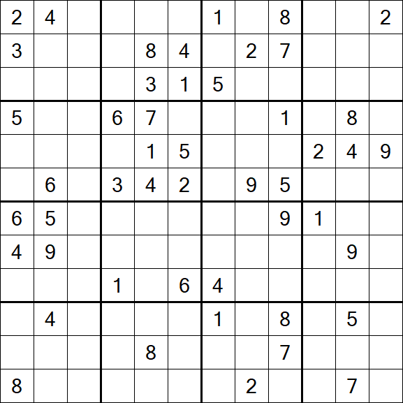 Butterfly Sudoku - Hard