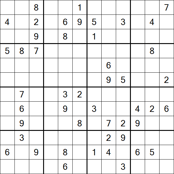 Butterfly Sudoku - Hard