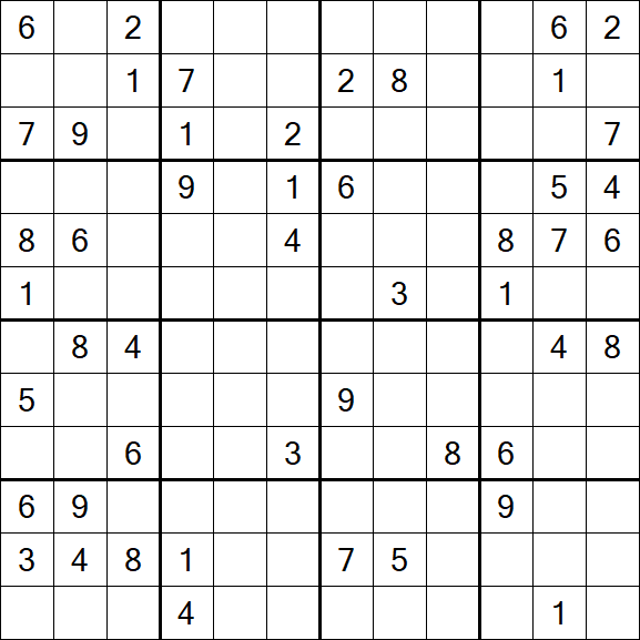 Butterfly Sudoku - Hard