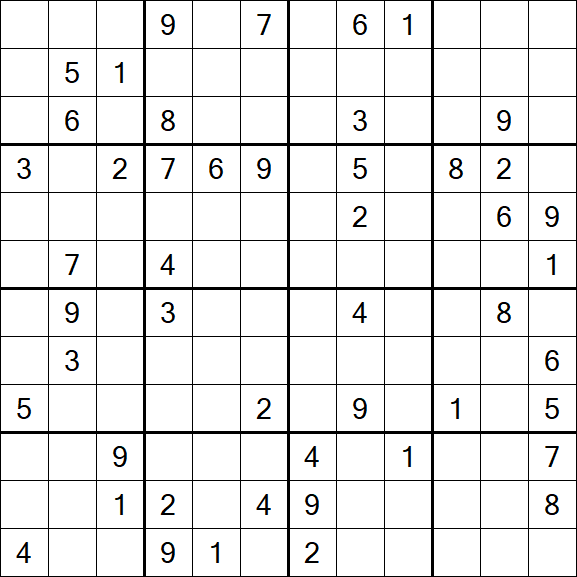 Butterfly Sudoku - Schwierig