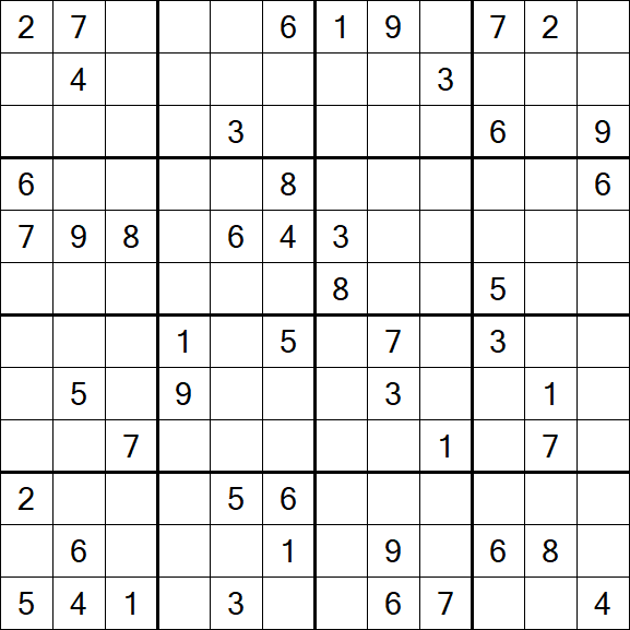 Butterfly Sudoku - Schwierig