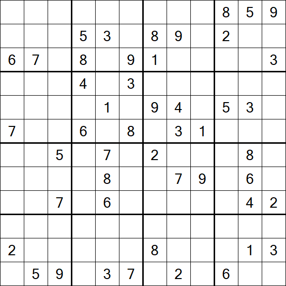Butterfly Sudoku - Difícil