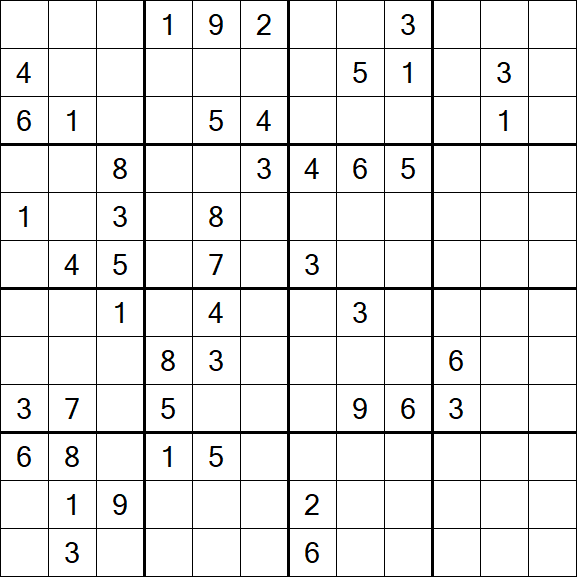 Butterfly Sudoku - Hard