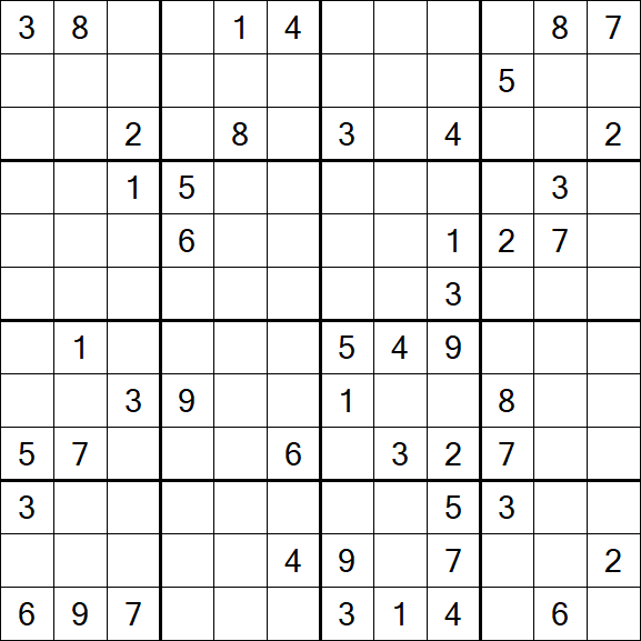 Butterfly Sudoku - Difícil