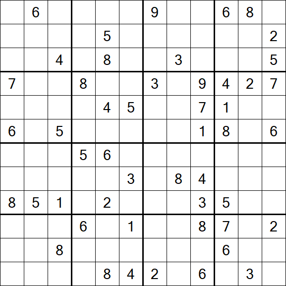 Butterfly Sudoku - Hard