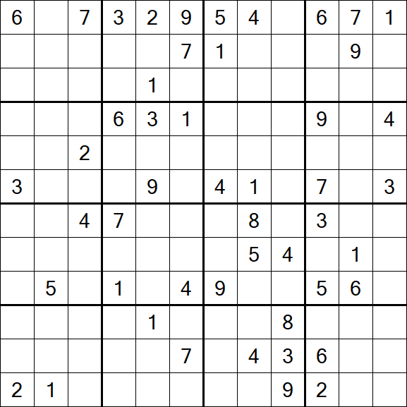 Butterfly Sudoku - Hard