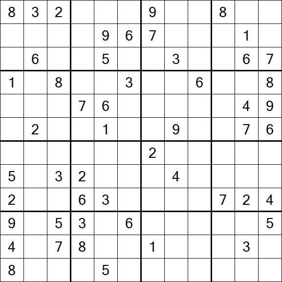 Butterfly Sudoku - Hard
