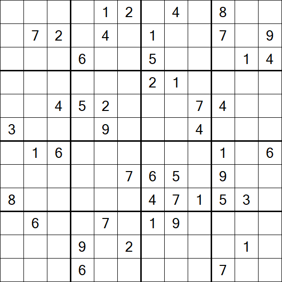 Butterfly Sudoku - Hard