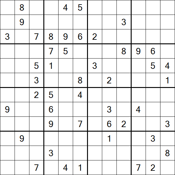 Butterfly Sudoku - Hard
