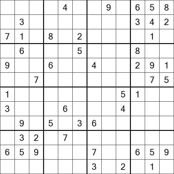 Butterfly Sudoku - Difícil