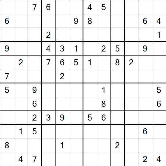 Butterfly Sudoku - Hard