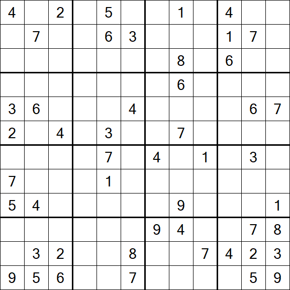Butterfly Sudoku - Hard