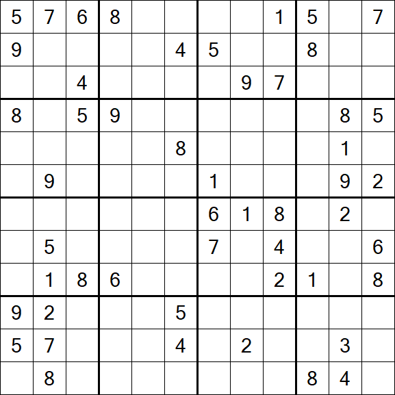 Butterfly Sudoku - Hard