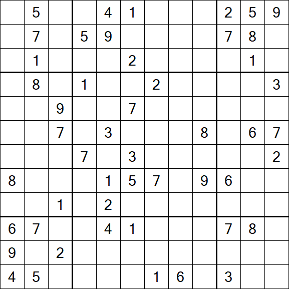Butterfly Sudoku - Difícil