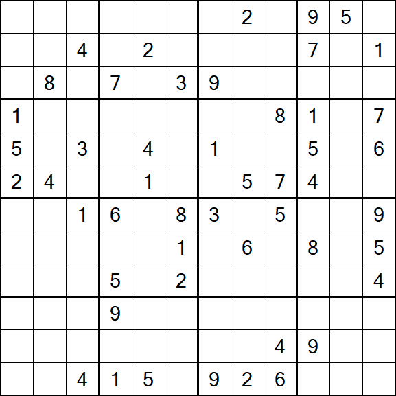 Butterfly Sudoku - Difficile