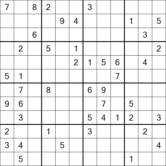 Butterfly Sudoku - Difficile
